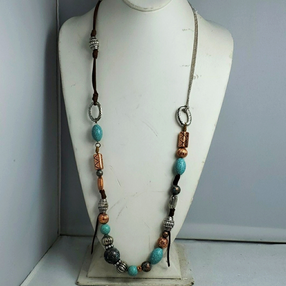 Ruff Hewn multi color necklace